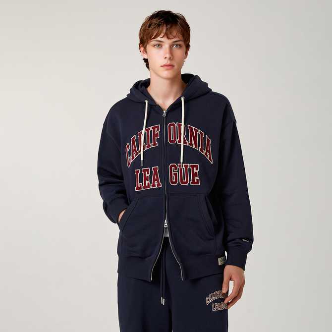 편하게 입기 좋은 후드 집업, 후아유 시그니처 패치 후드 집업 소개