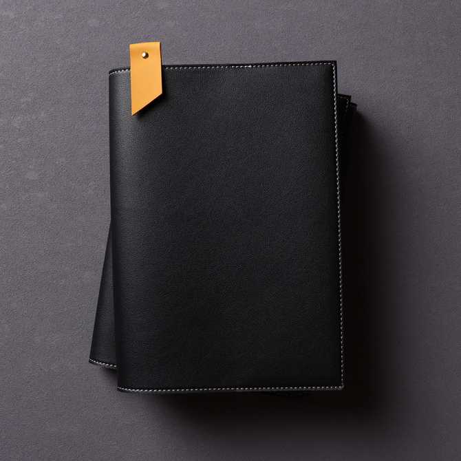 가죽으로 만든 북커버, 책을 더 특별하게 감싸주는 아이템