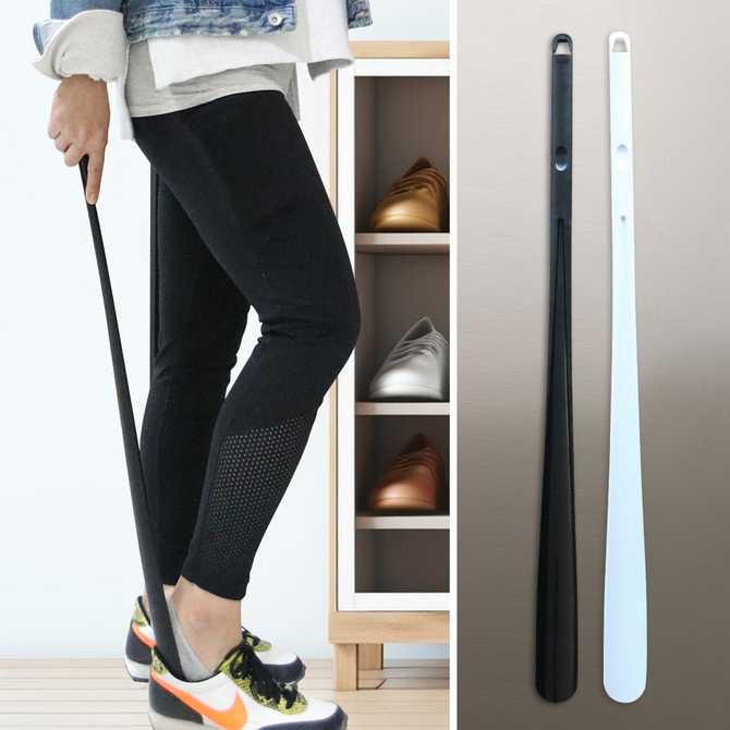 편리하게 신발 정리! 긴 구두주걱과 헤라로 깔끔하게