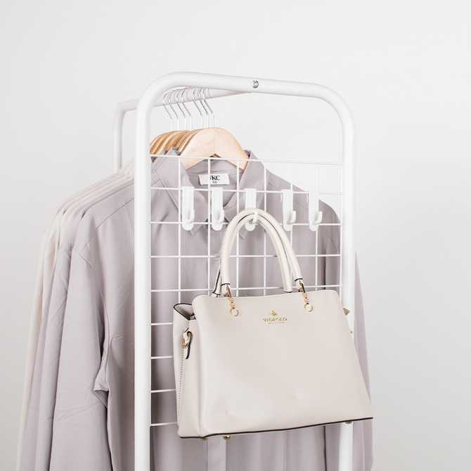 이동이 편한 옷걸이 스탠드, 무베즈 2단 드레스룸 추천