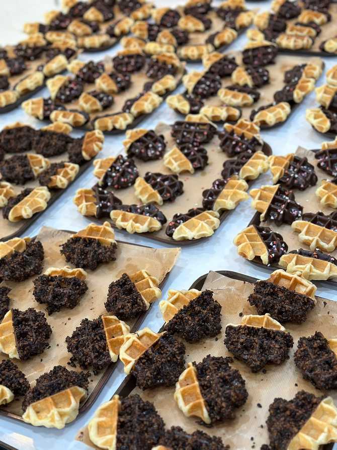 아이들이 좋아하는 달콤한 벨기에 와플, 간편하게 즐기세요!