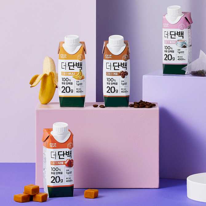 빙그레 더단백 250ml 6종 혼합 세트, 가성비 좋은 단백질 음료 추천
