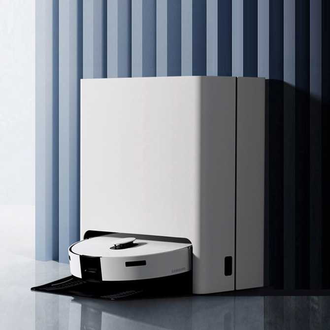 삼성 비스포크 스팀 살균 올인원 물걸레 로봇청소기, 새틴그레이지 컬러로 만나보세요