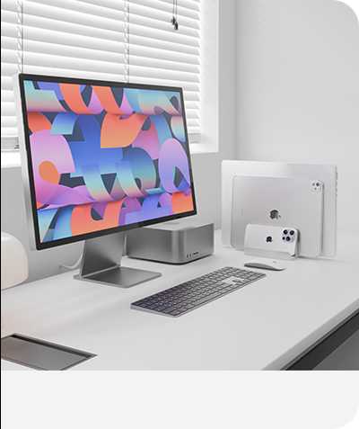 맥북과 맥미니를 깔끔하게 세우는 수직 거치대, 어떤 점이 좋을까?