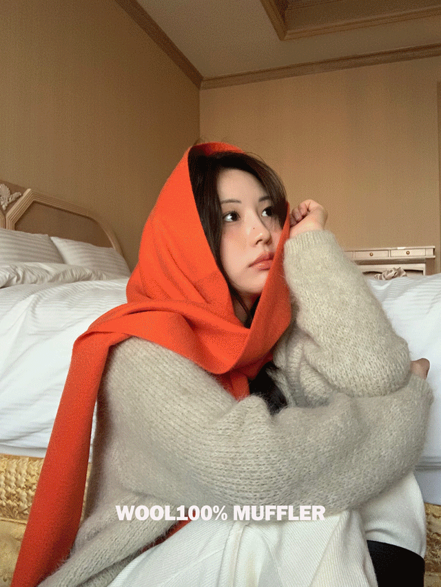 겨울철 따뜻하게 감싸줄 커플용 목도리, 다양한 색상으로 준비했어요!