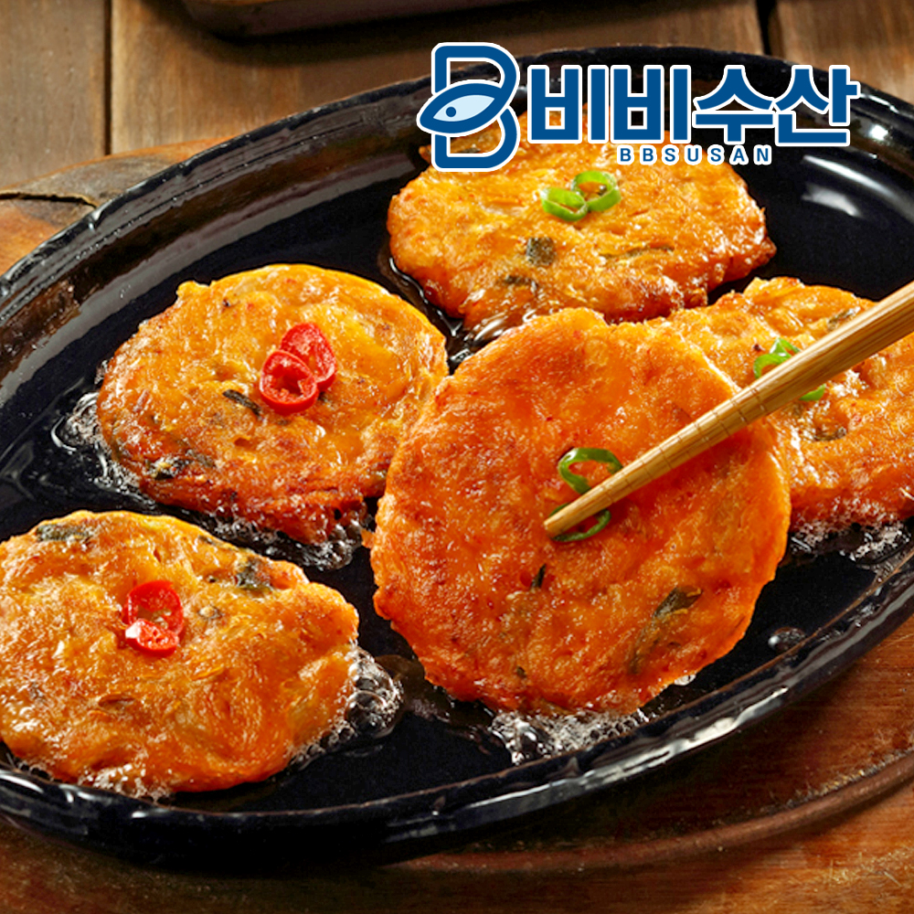 사옹원 부침명장 한입 땡초 김치전 부추전 300g+300g