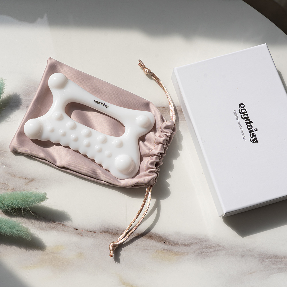 에그데이지 바디 괄사 마사지기 얼굴 종아리 괄사 두피 승모근 림프