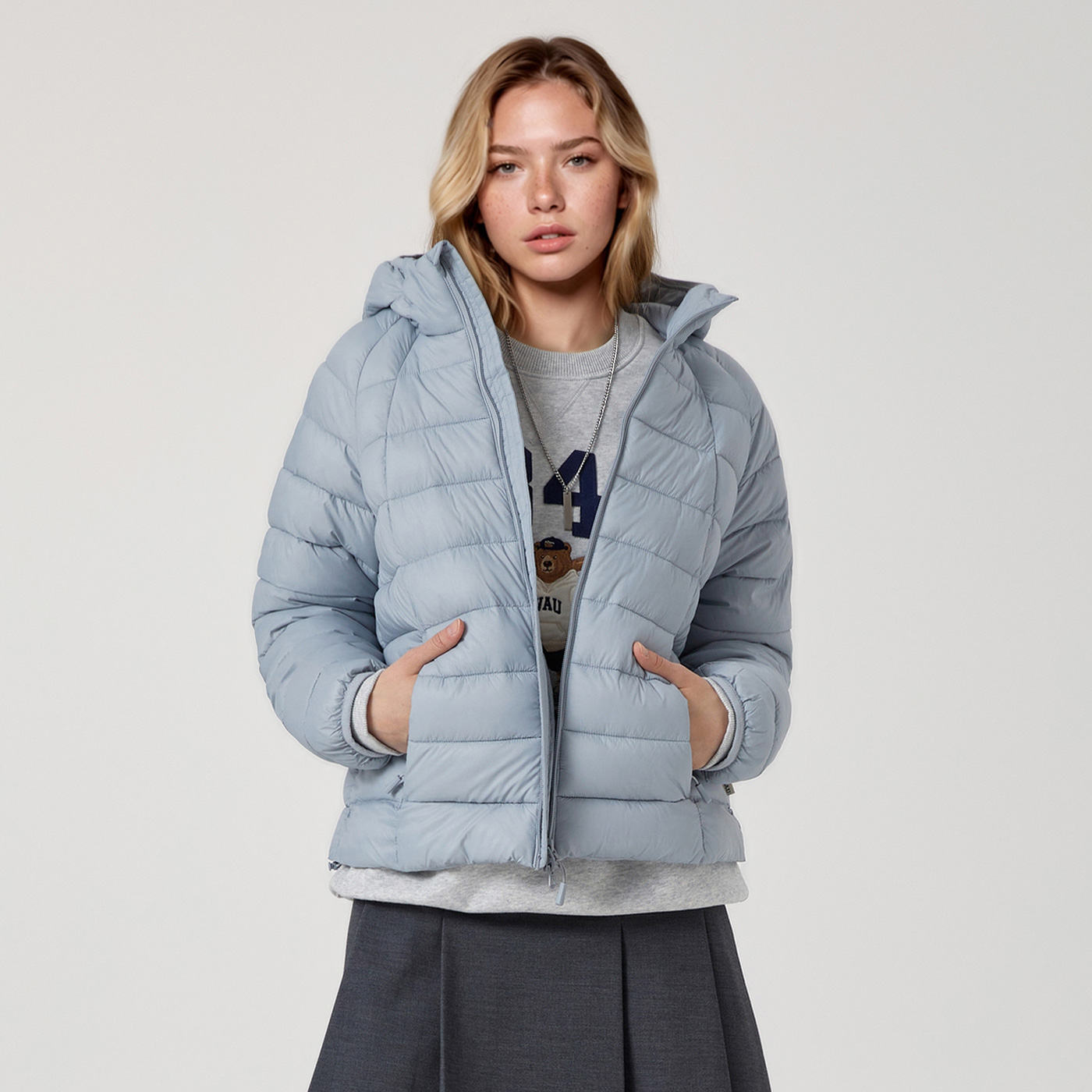 편안하게 입기 좋은 여성용 라이트 후디 자켓 추천