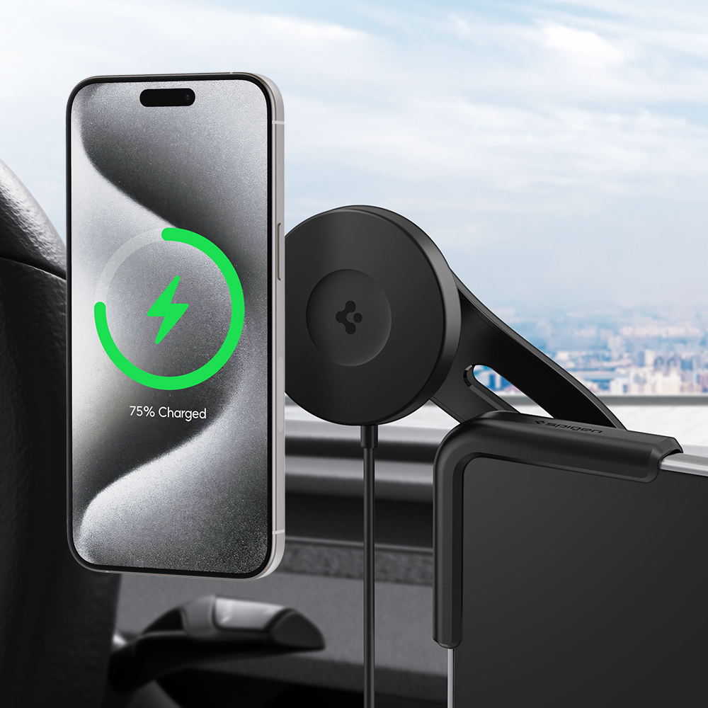 차량에서 편리하게 사용하는 테슬라 Qi2 맥세이프 핸드폰 거치대 추천!