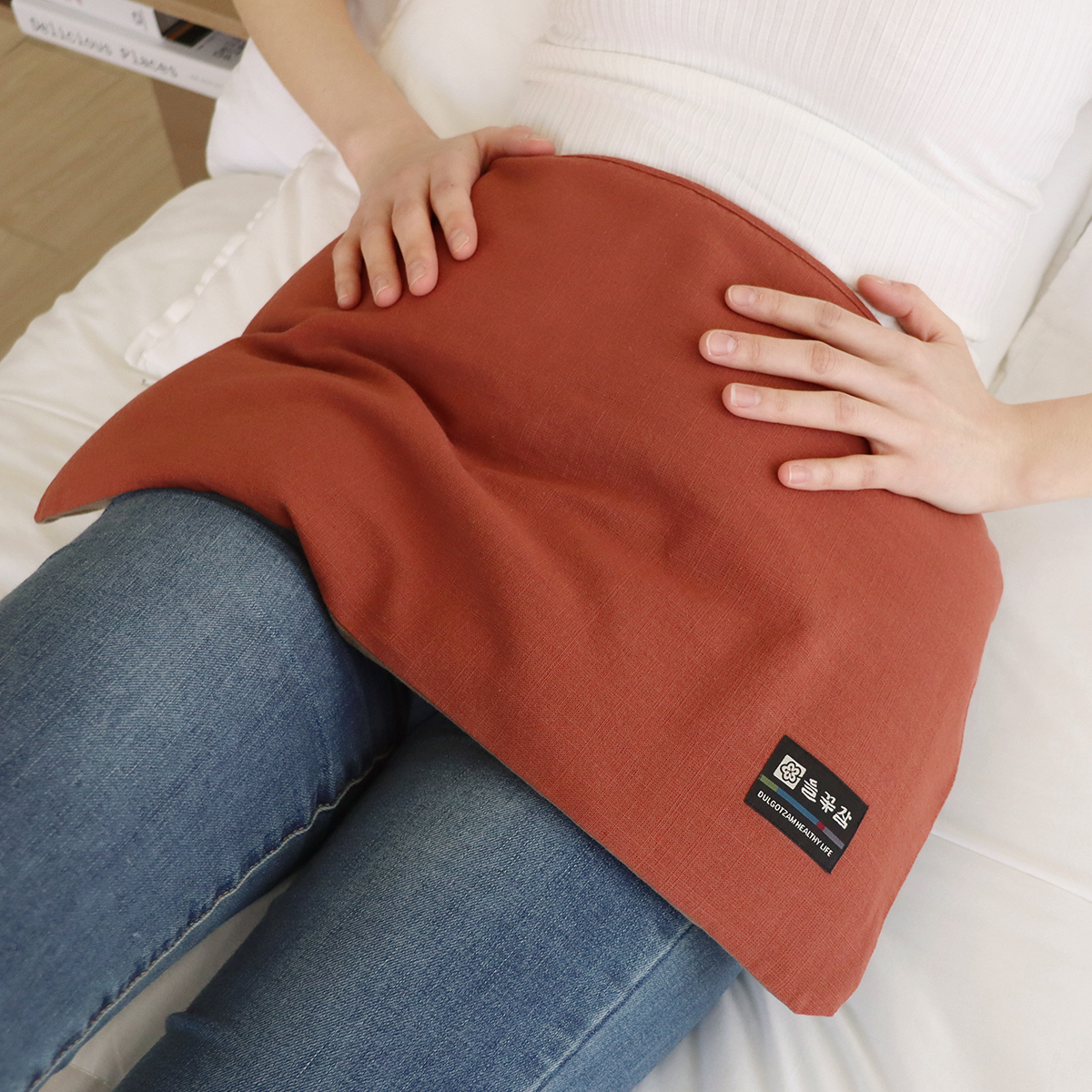 집에서 간편하게 찜질하는 멀티형 허리와 배, 어깨까지 편안하게! 들꽃잠 찜질팩 추천