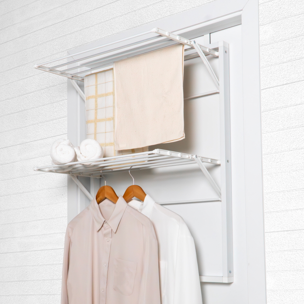 원룸에 딱 맞는 튼튼한 접이식 빨래건조대 추천! 쉽게 설치하고 공간 활용까지