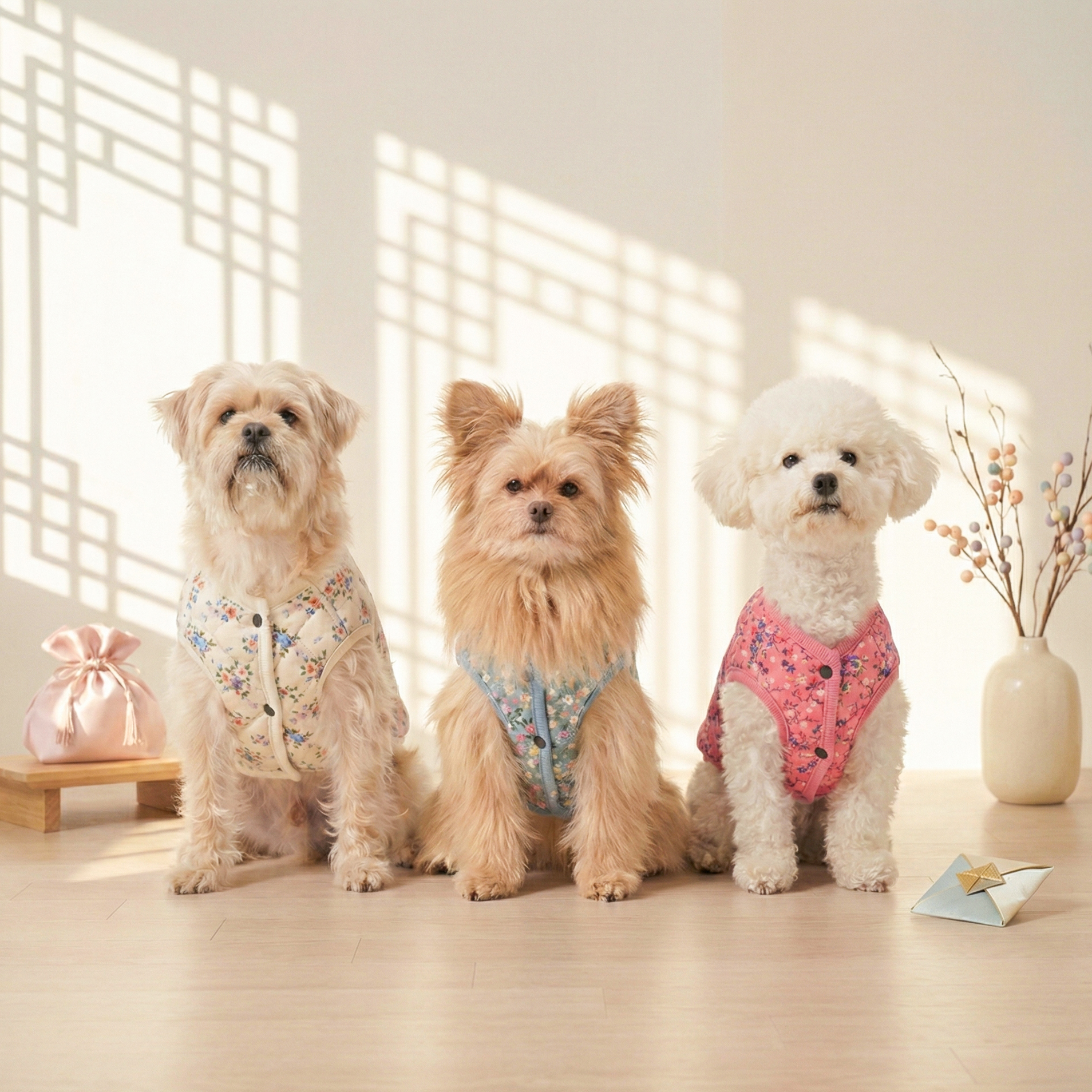 우리 강아지와 고양이에게 딱 맞는 따뜻한 조끼 추천!