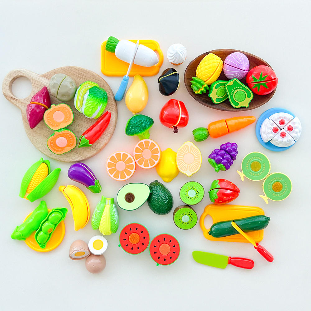 아이들과 함께하는 즐거운 주방놀이, 야채와 과일 자르기 세트 추천!