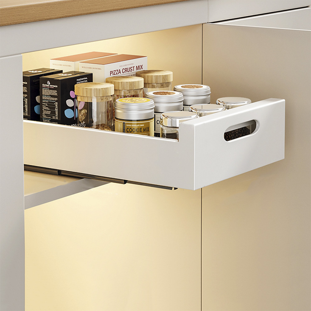 쉽고 깔끔하게 정리하는 주방 슬라이딩 선반, 이렇게 사용해보세요!