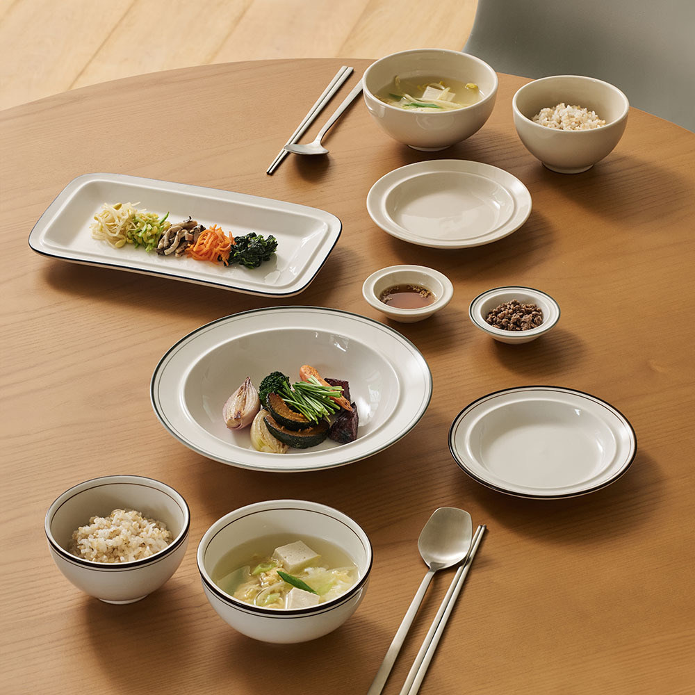 가족과 함께하는 따뜻한 식사, 윤도자기 코지 국산 2인 식기세트 추천!