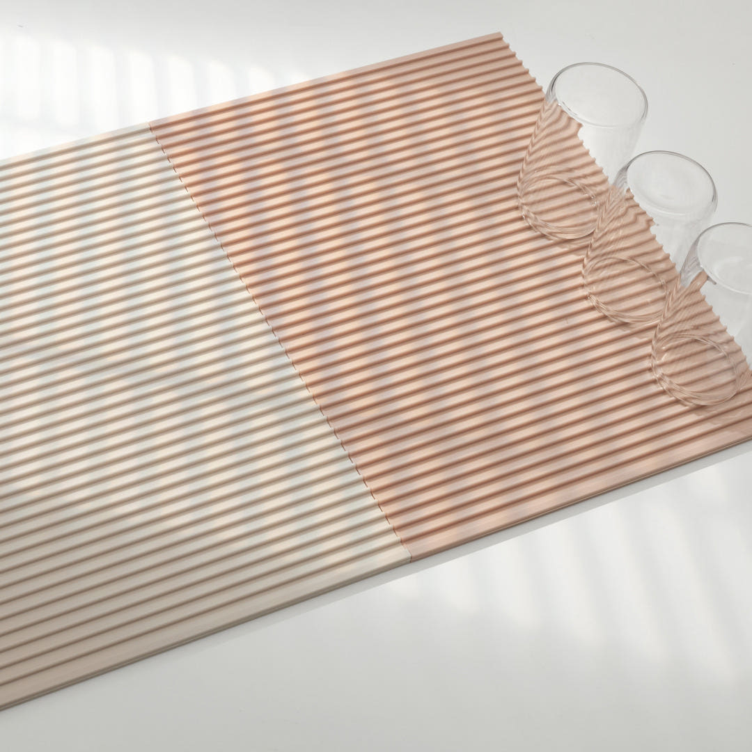 집에서 쉽게 사용하는 실리콘 싱크대 건조 매트, 편리함이 가득해요!