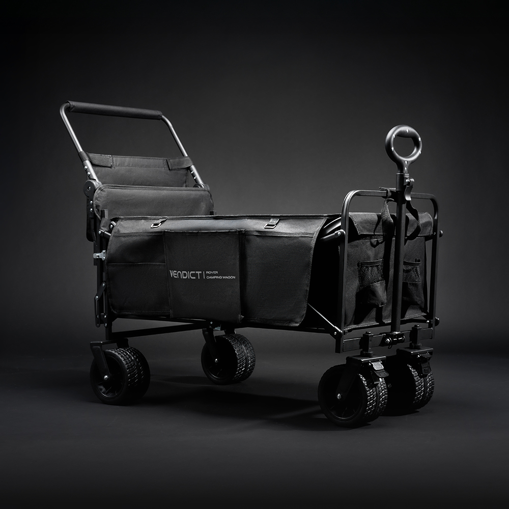 캠핑이나 야외 활동에 딱! 접이식 웨건으로 편리하게 이동하세요