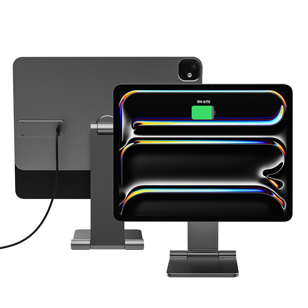 아이패드 프로를 더 편하게 사용하는 방법, 니케 무선 충전 거치대 추천!