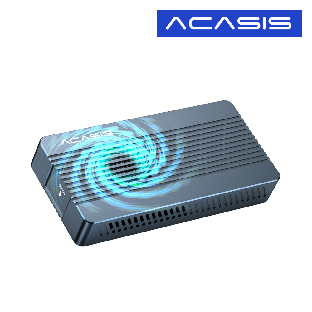 쉽고 빠르게 사용하는 NVMe SSD 외장 케이스, 아카시스 TBU405PRO M1 USB4