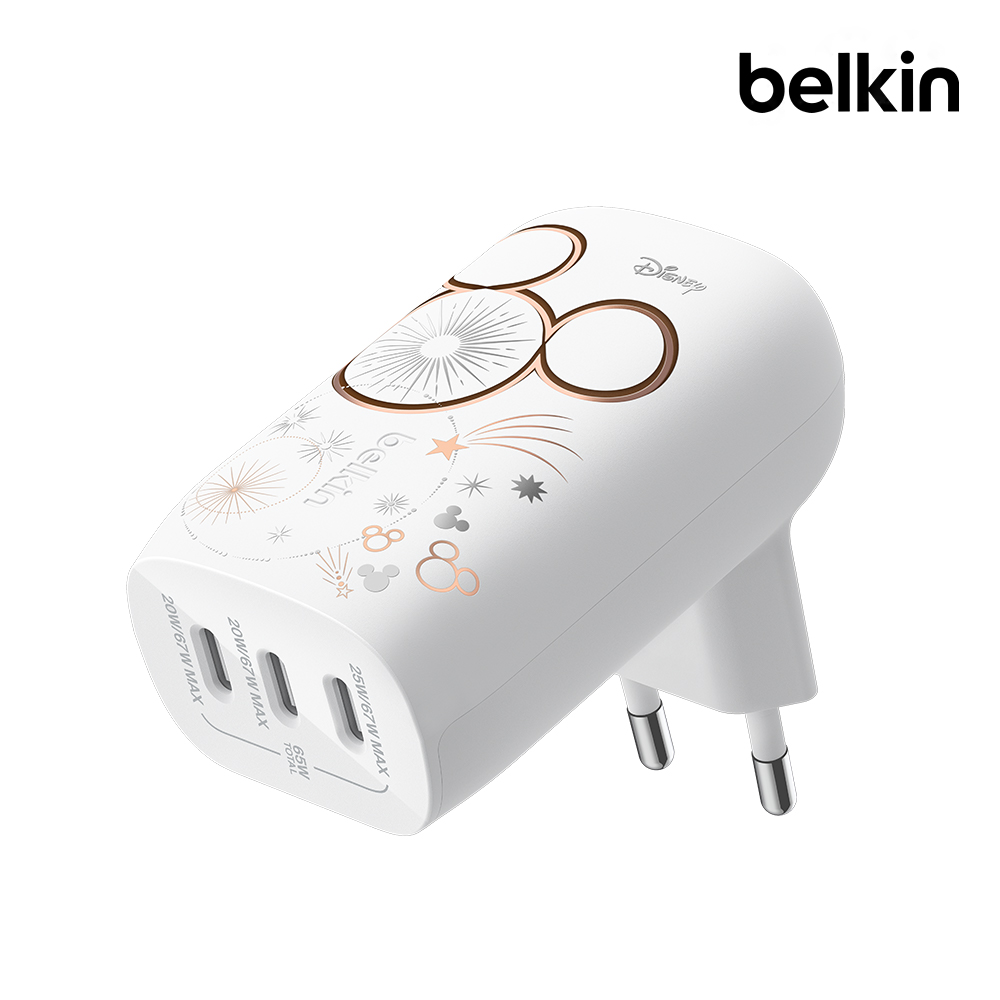 편리하게 빠른 충전! 벨킨 디즈니 스타 미키 67W 3포트 PPS C타입 충전기 소개
