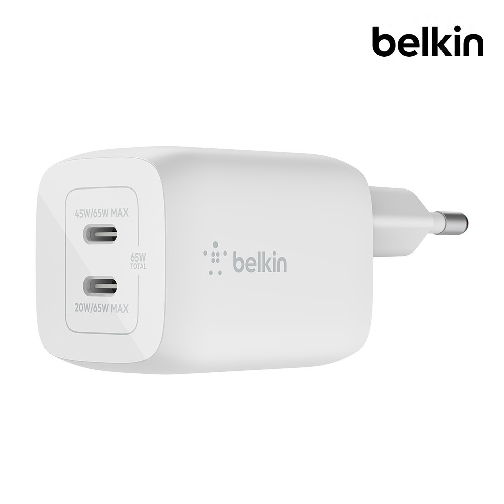 편리하게 빠른 충전! 벨킨 65W 듀얼 C타입 PD 충전기 소개