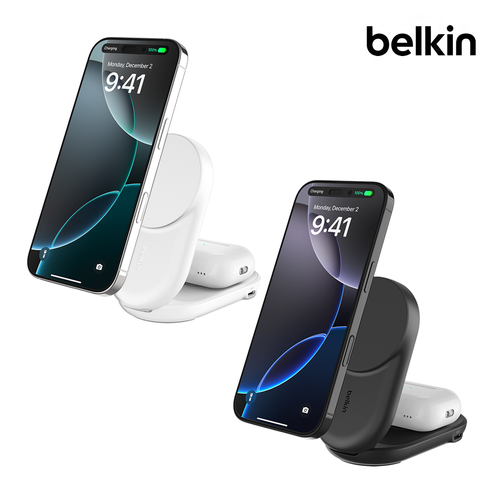 쉽고 빠른 무선 충전, 벨킨의 최신 25W 2-in-1 폴더블 마그네틱 충전기 소개