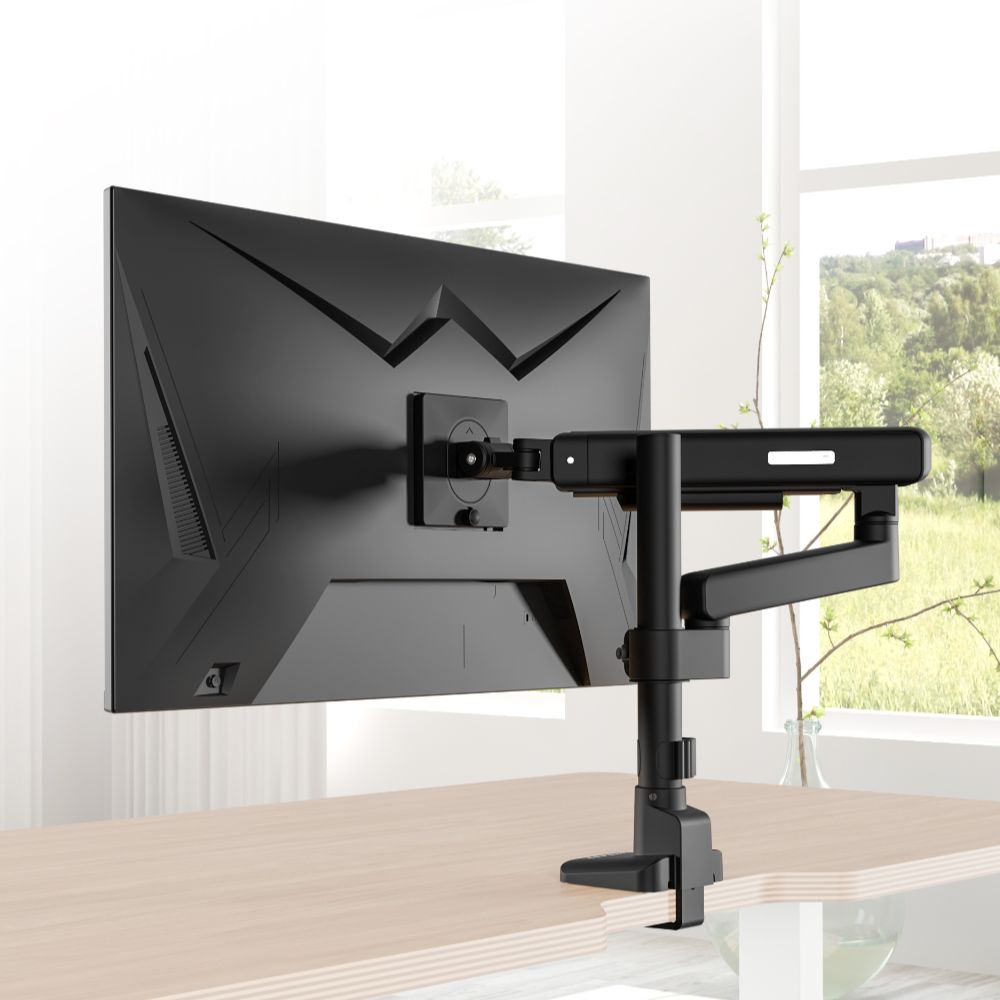 쉽고 편하게 사용하는 싱글 모니터 거치대, 카멜마운트 MSS2P 폴타입 이지밸런스