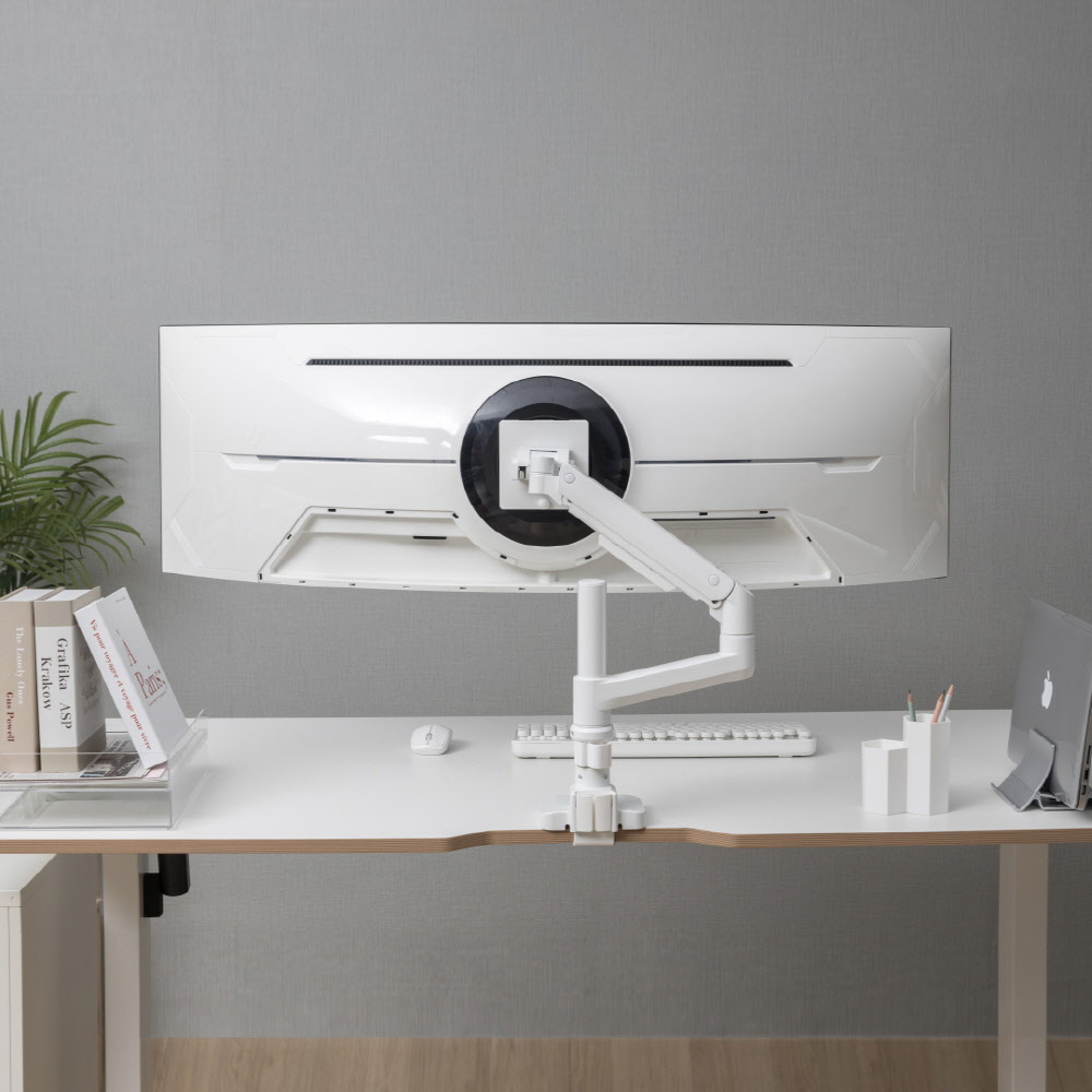 편리하게 높이 조절하는 모니터 거치대, 집이나 사무실에서 딱 좋아요!