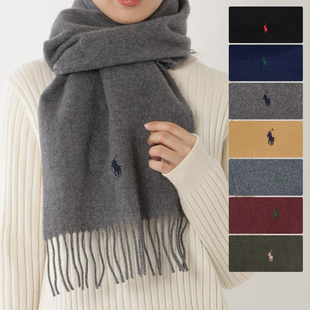 포근하고 세련된 남녀공용 울 목도리, 포니 디자인으로 따뜻하게 연출하세요