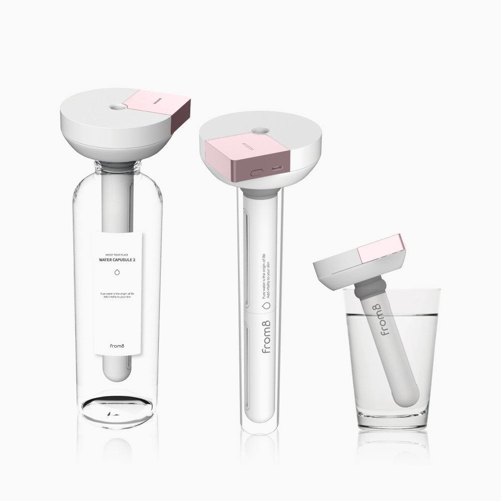 가볍고 편리한 무선 생수병 미니 가습기, 프롬비 워터캡슐2 소개