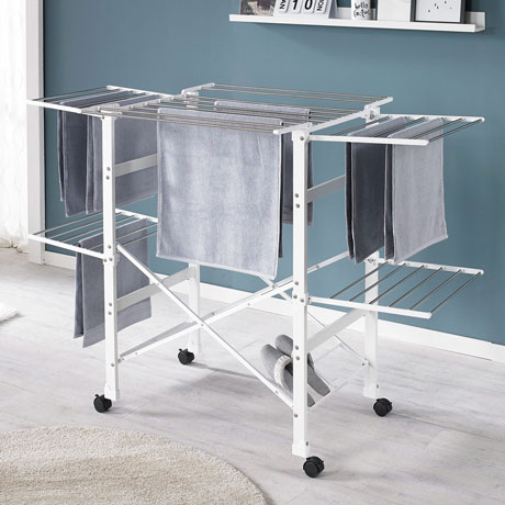 튼튼하고 실용적인 빨래건조대, 집안 곳곳에 딱 맞는 선택!