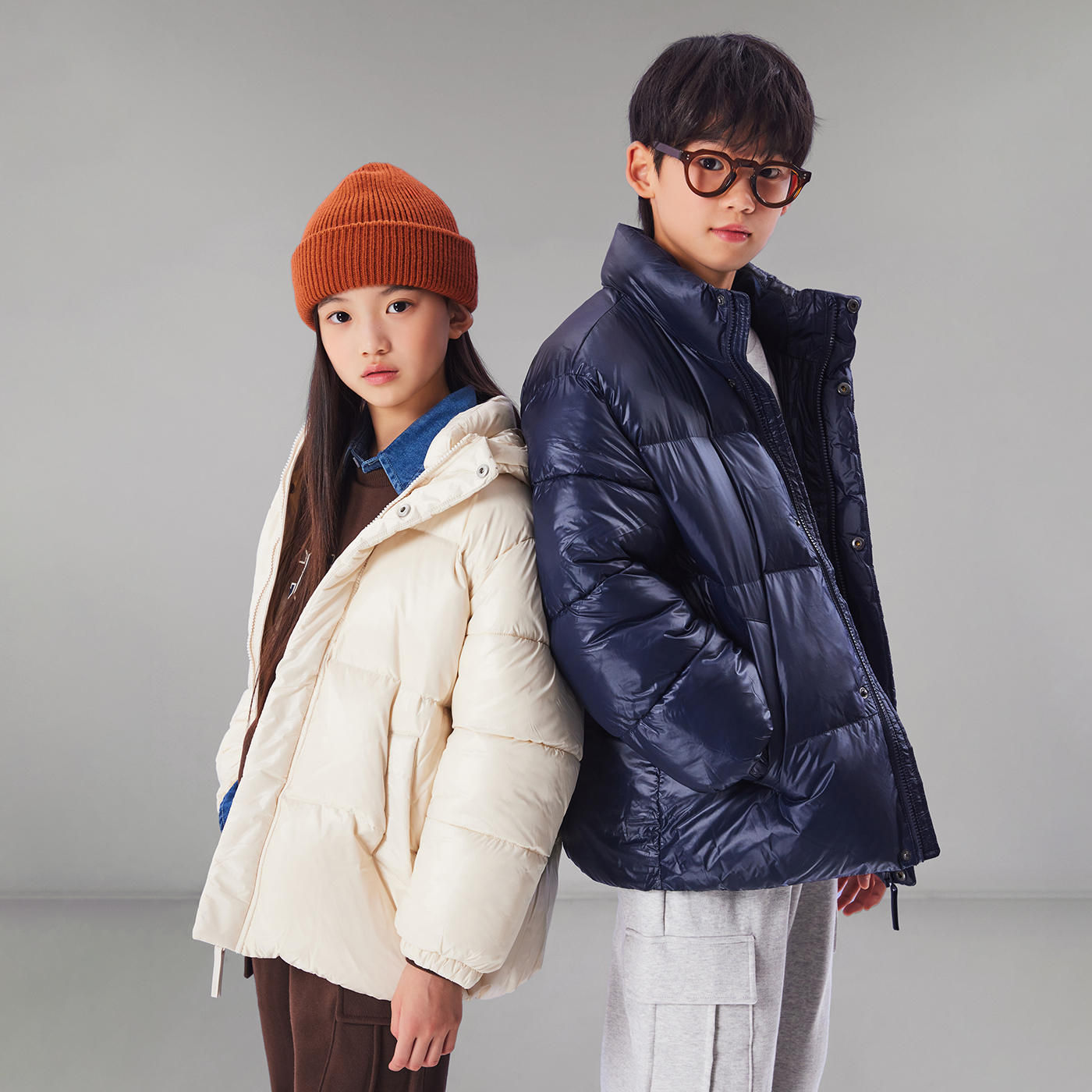 아이들을 위한 따뜻하고 귀여운 후드 푸퍼, 지금 바로 만나보세요!