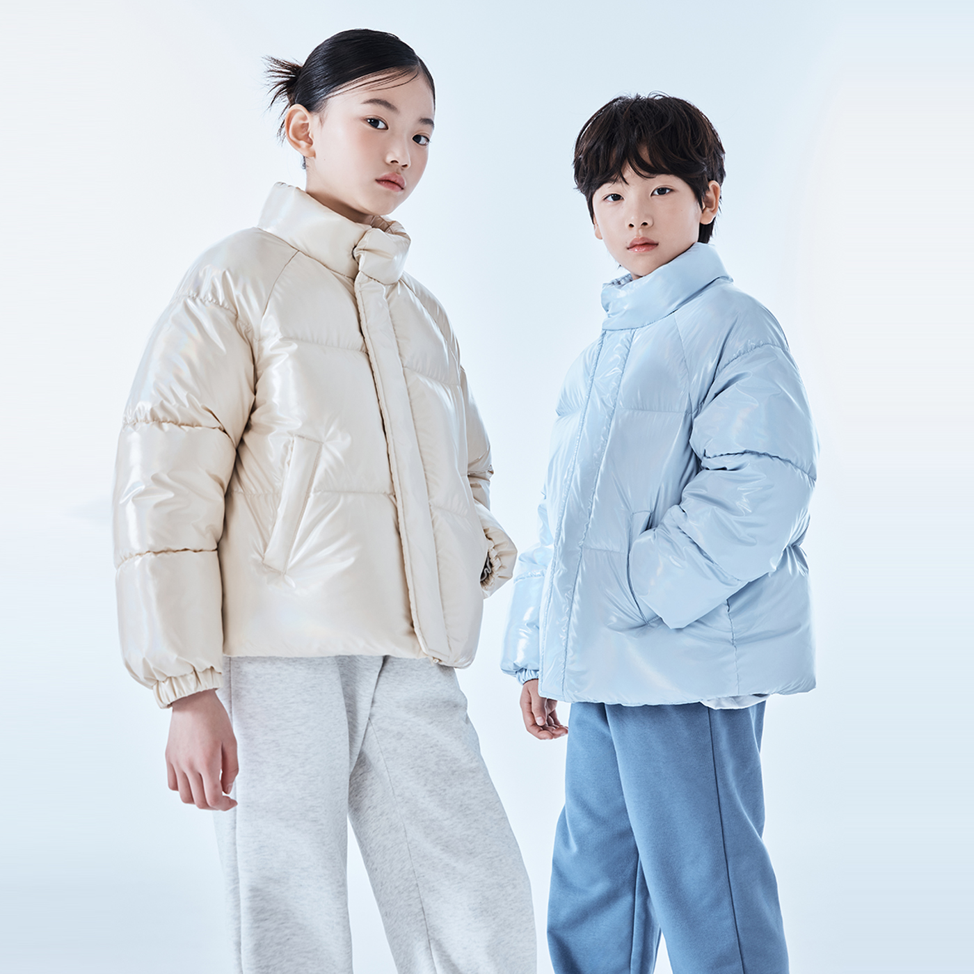 아이들을 위한 따뜻하고 귀여운 파스텔 푸퍼 점퍼 추천!