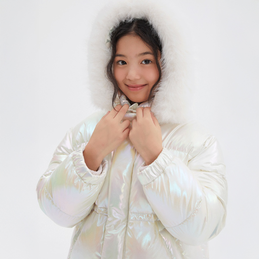 아이들을 위한 따뜻하고 귀여운 퍼 후드 푸퍼, 지금 바로 만나보세요!