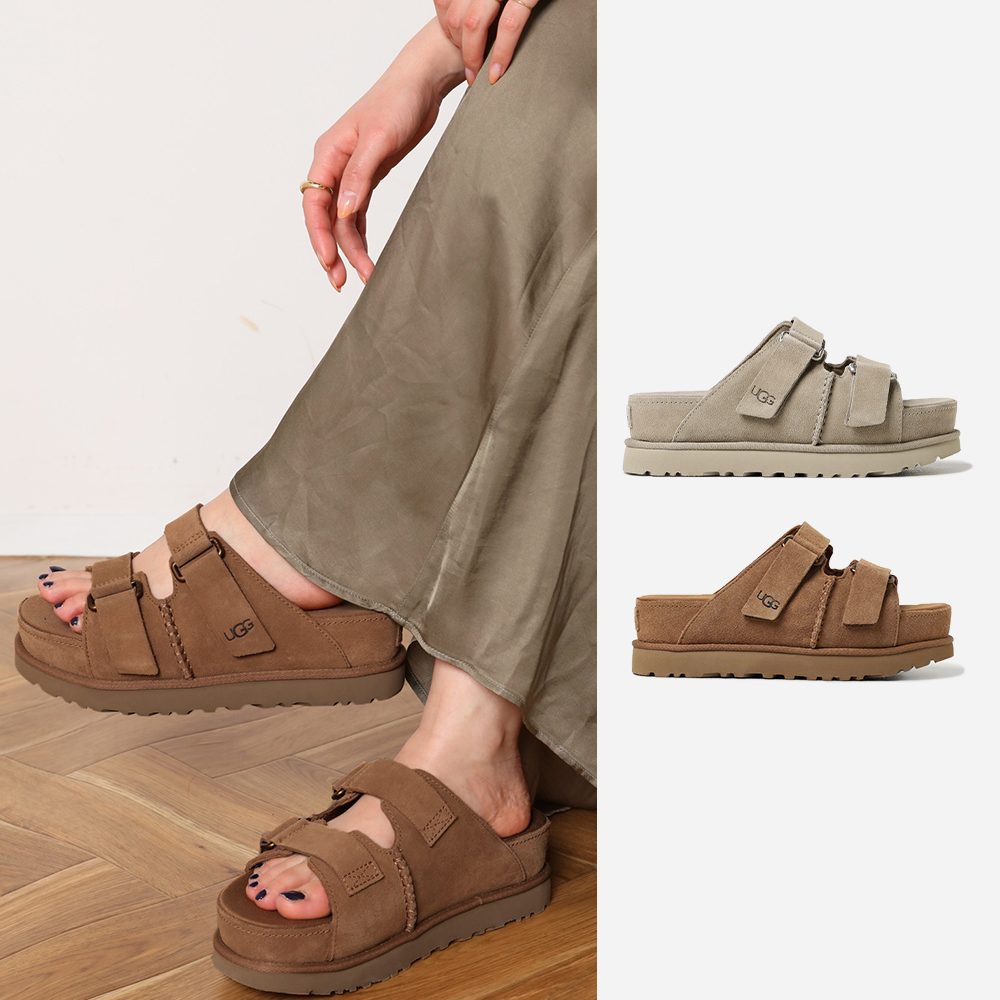 편하게 신고 싶은데 멋도 놓치지 않는, 미국 브랜드 UGG 골든스타 하이 플랫폼 슬리퍼