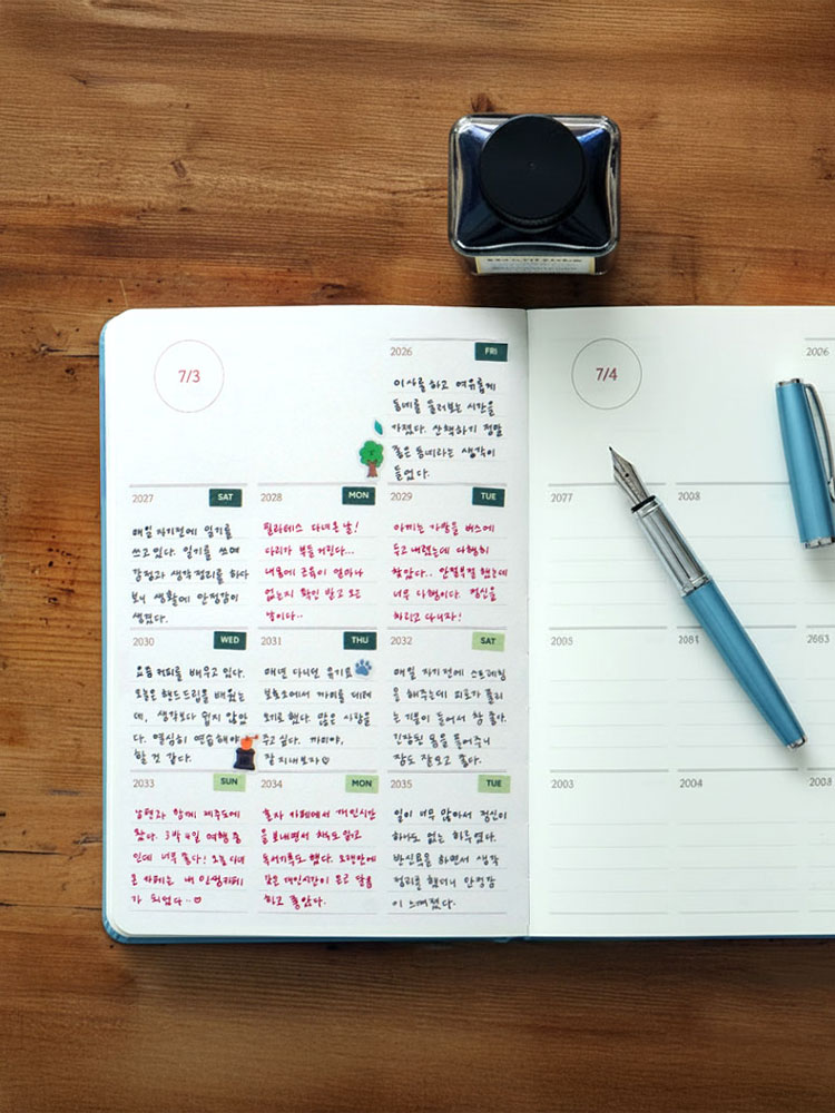 2026년을 특별하게 기록하는 오늘기억 10년 다이어리, 함께 시작해보세요!