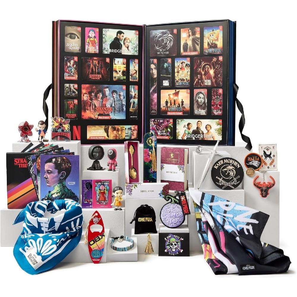 넷플릭스 팬들을 위한 특별한 달력, 피규어와 함께하는 어드벤트 캘린더 추천