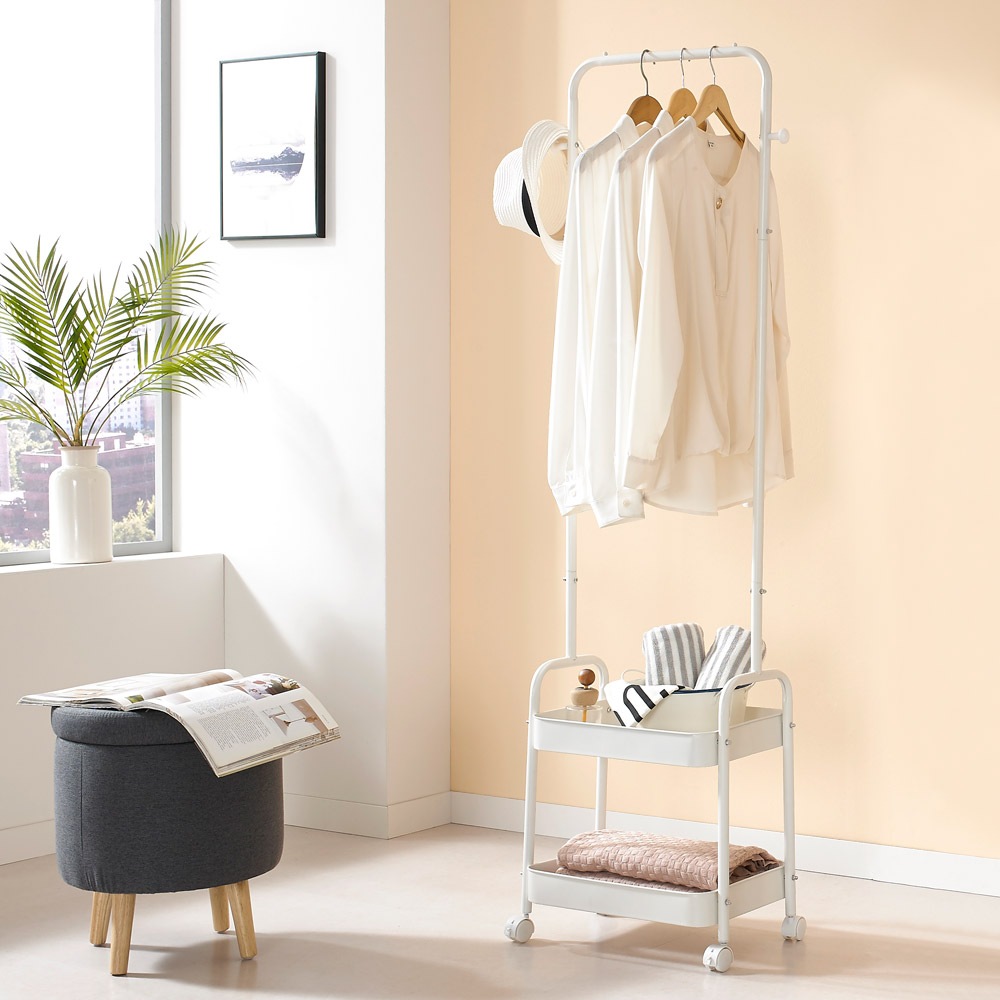 이동이 편한 2단 트롤리 옷걸이, 실속 있게 선택하는 방법