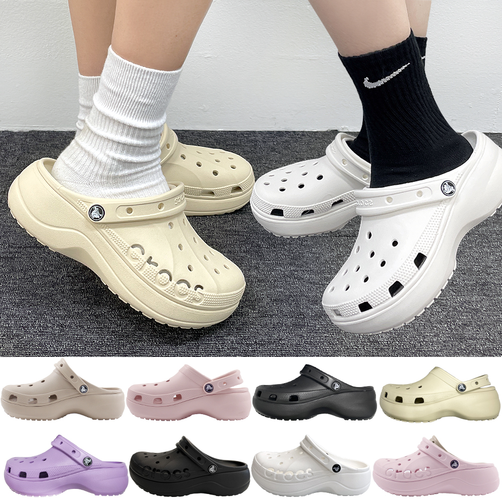 편하게 신기 좋은 크록스 플랫폼 클로그, 키높이 효과까지!