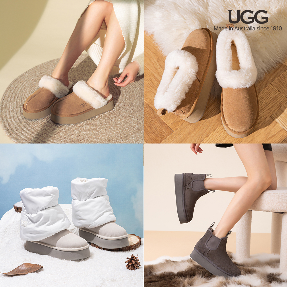 호주 UGG 여성 겨울 부츠, 따뜻하고 방수되는 첼시 플랫폼 스타일 추천!