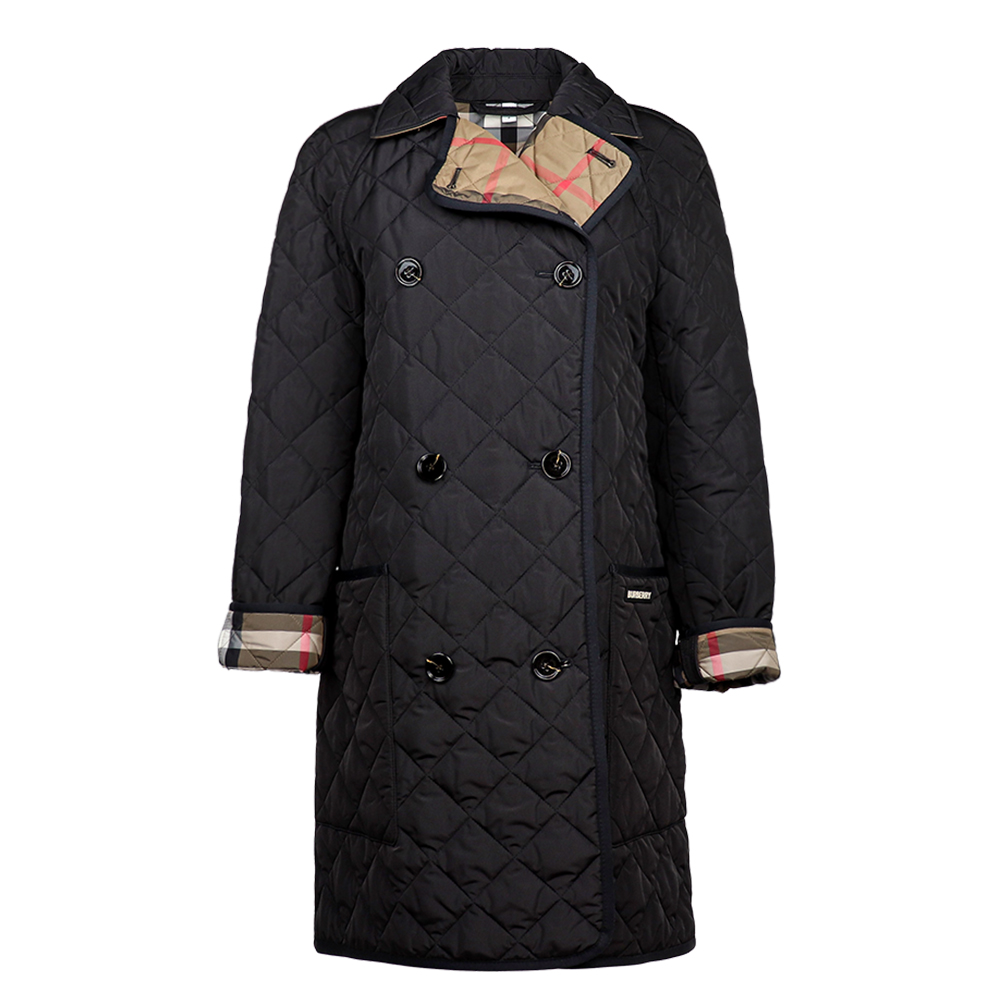 편안하고 세련된 여성용 퀼팅 코트, 버버리 뉴 타이팅 스타일 소개