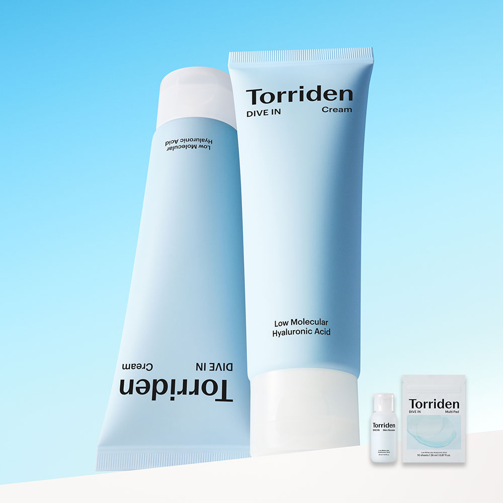 저분자 히알루론산 크림으로 피부 수분 충전! 토리든 더블 세트 추천