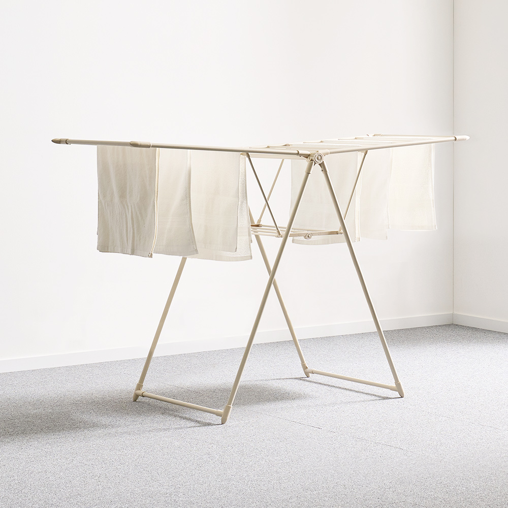 튼튼하고 실용적인 접이식 대형 빨래건조대, 집안 곳곳에 딱 좋아요!