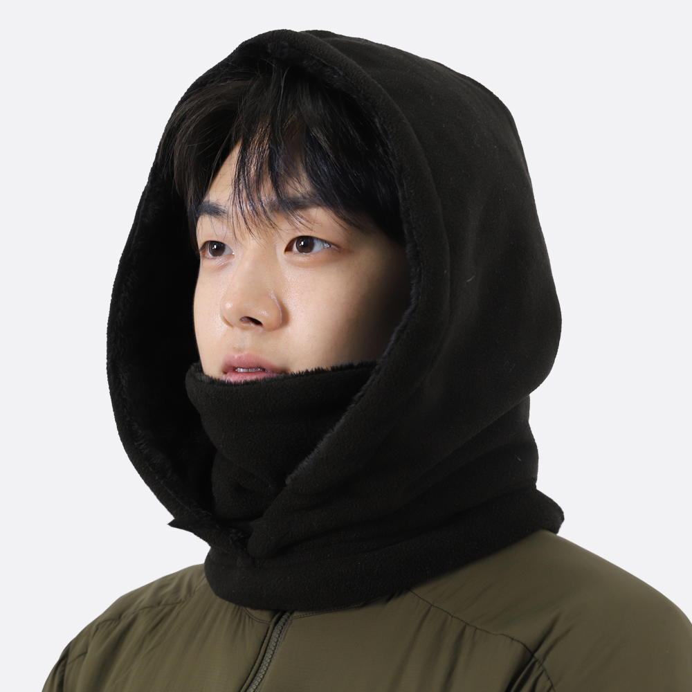 겨울철 따뜻하게! 남녀 모두 착용 가능한 멀티스카프와 방한 후드 소개