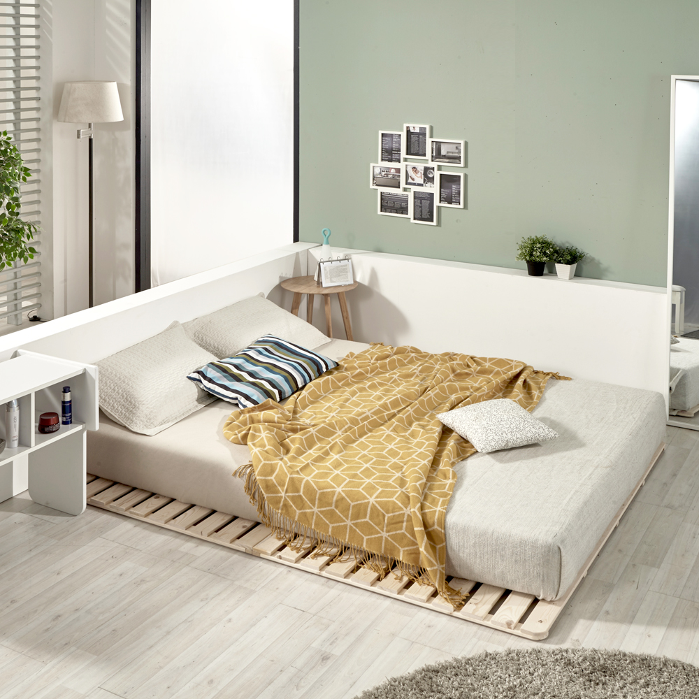 집에서 편하게 쓸 수 있는 원목 침대 프레임과 매트리스 받침대 추천