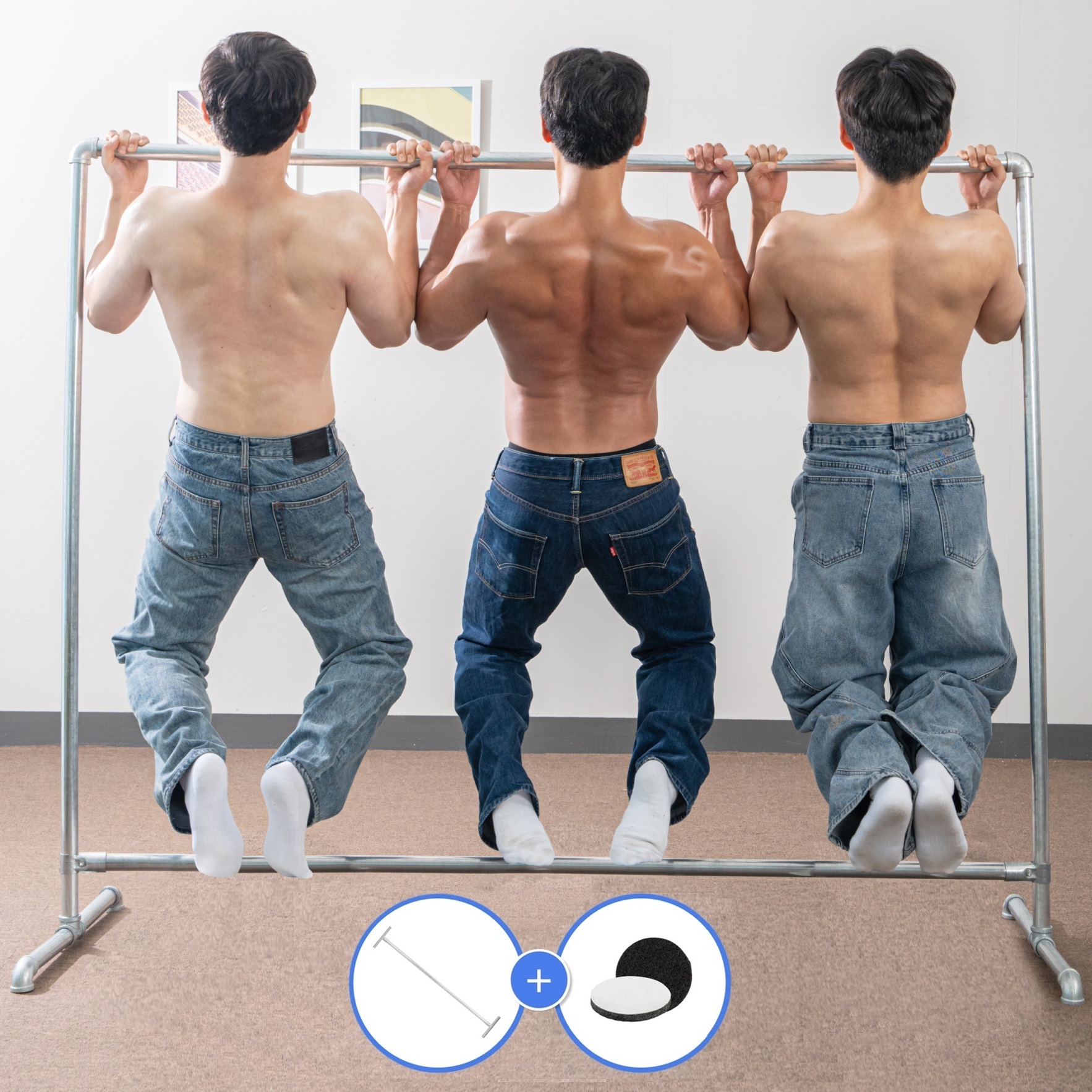 튼튼하고 이동이 편한 옷걸이, 집안 어디든 잘 어울려요!