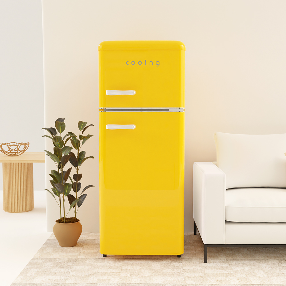 작고 귀여운 레트로 냉장고로 집이나 사무실을 더 아늑하게 만들어보세요!