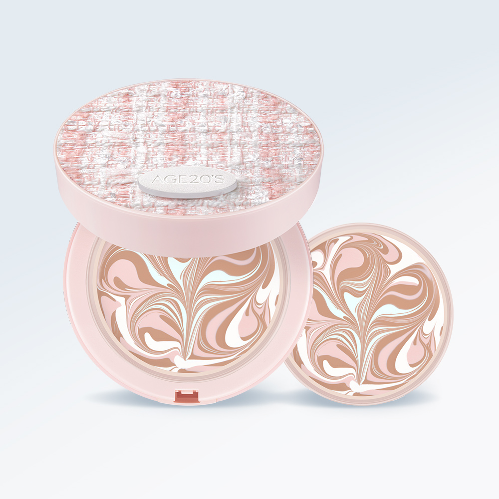 일상 속 피부 고민 해결! 에이지투웨니스 블루밍 트위드 에센스 팩트 추천