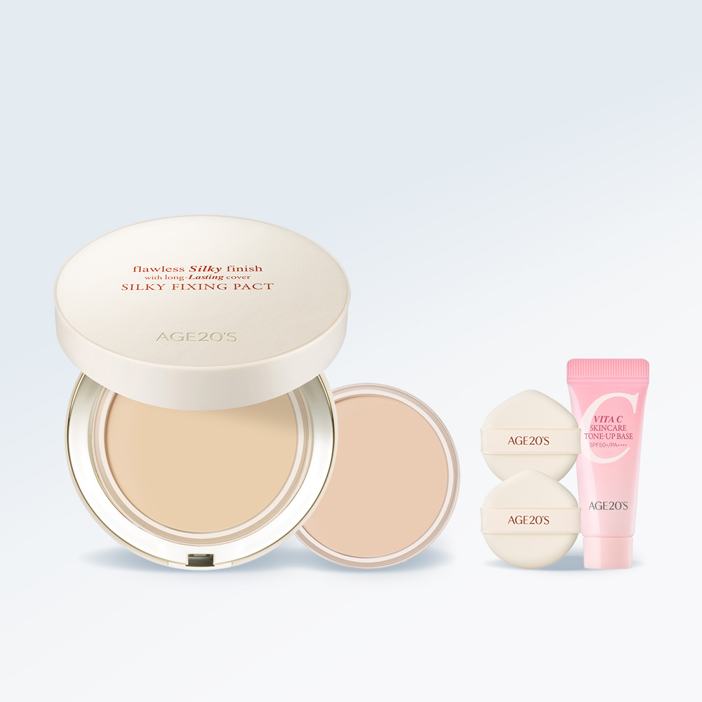 일상에서 자연스럽게 사용하는 실키한 피부 표현, 에이지투웨니스 팩트 추천!