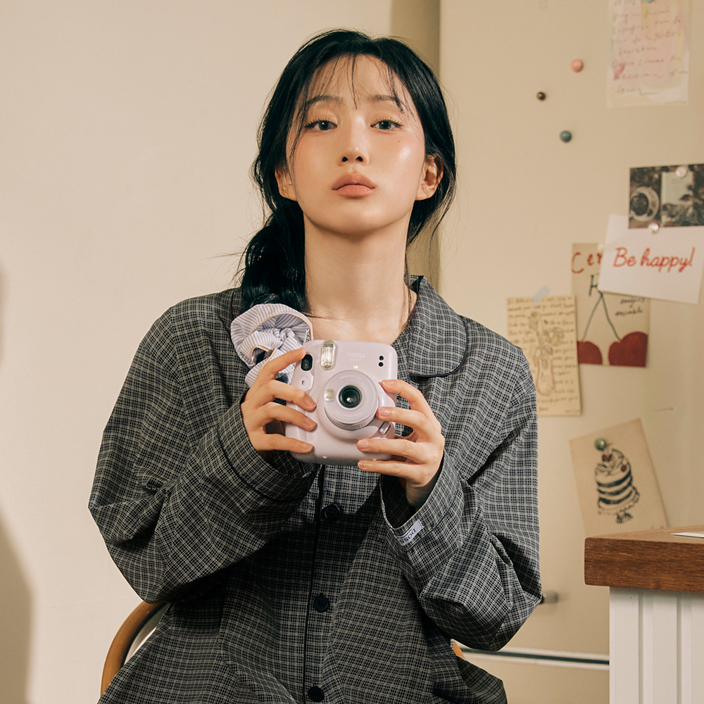 편안한 밤을 위한 실크 느낌 긴팔 커플 잠옷 세트 추천!